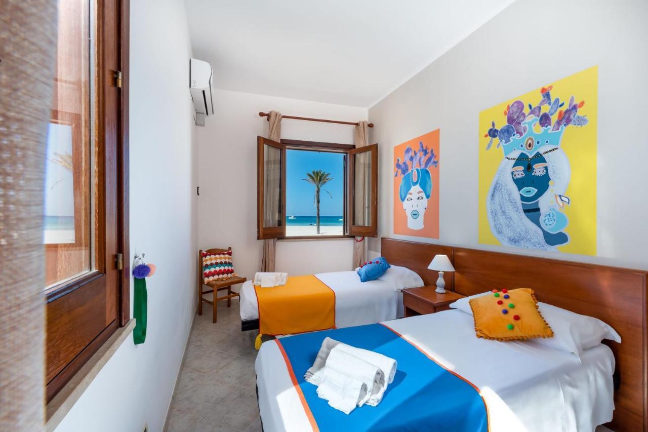 I Tre Golfi Beach Apartments San Vito Lo Capo Exteriör bild