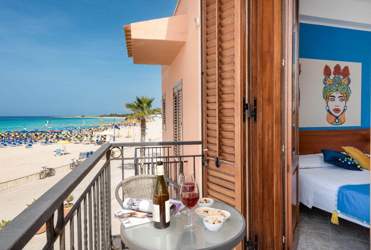 I Tre Golfi Beach Apartments San Vito Lo Capo Exteriör bild